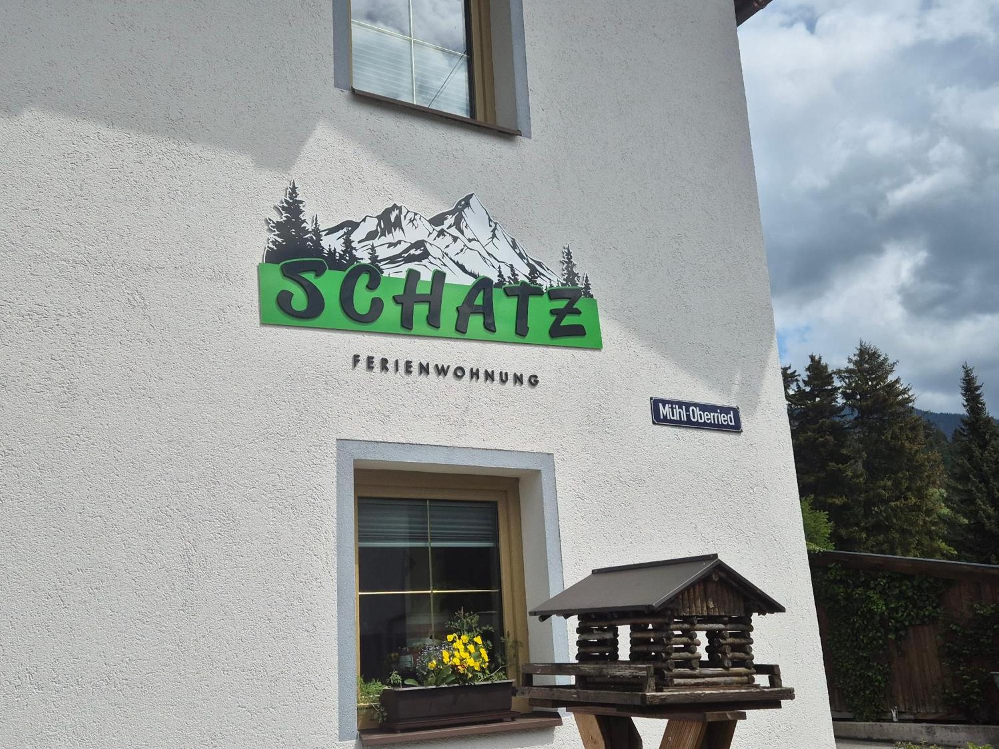 Ferienwohnung Schatz Breitenwang Exteriör bild