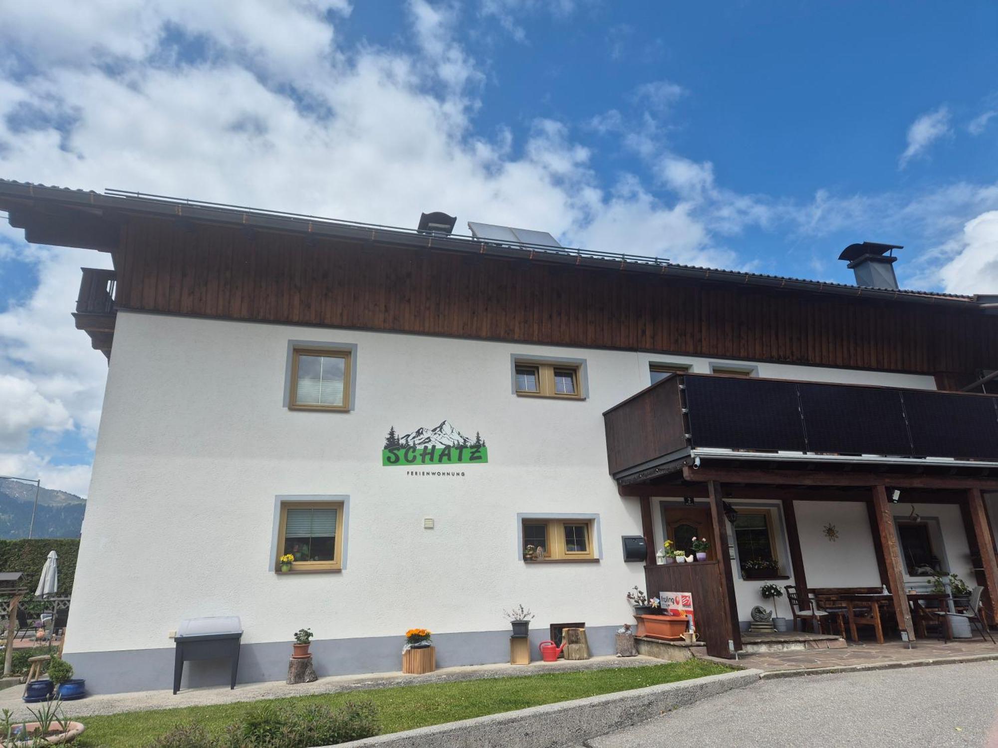Ferienwohnung Schatz Breitenwang Exteriör bild